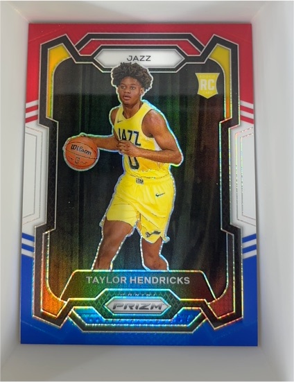 2023-24 Panini Prizm #161 Taylor Hendricks — front