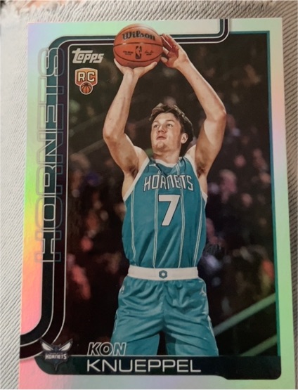 2025-26 Topps #204 Kon Knueppel — front