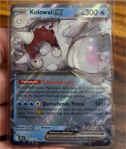 2025 Pokémon Scarlet & Violet Destined Rivals #065 Kolowal ex — front