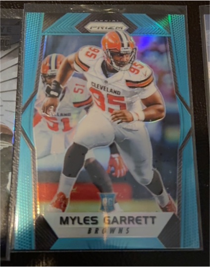 2017 Panini Prizm #242 Myles Garrett — front
