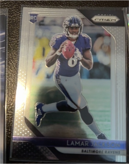 2018 Panini Prizm #212 Lamar Jackson — front