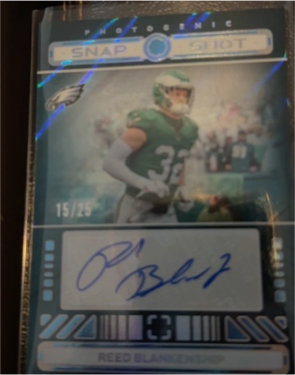 2023 Panini Photogenic Snap Shot #15/25 Reed Blankenship — front