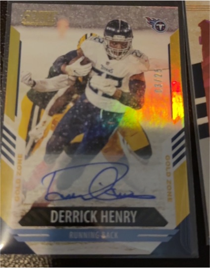 2021 Panini Score #182 Derrick Henry — front