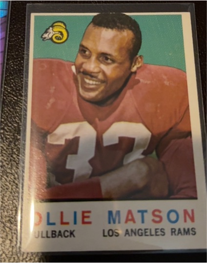 1959 Topps #50 Ollie Matson — front