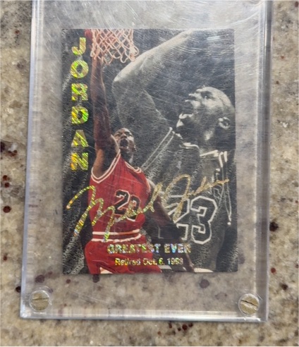 1993 Sports Edition Greatest Ever Michael Jordan — front