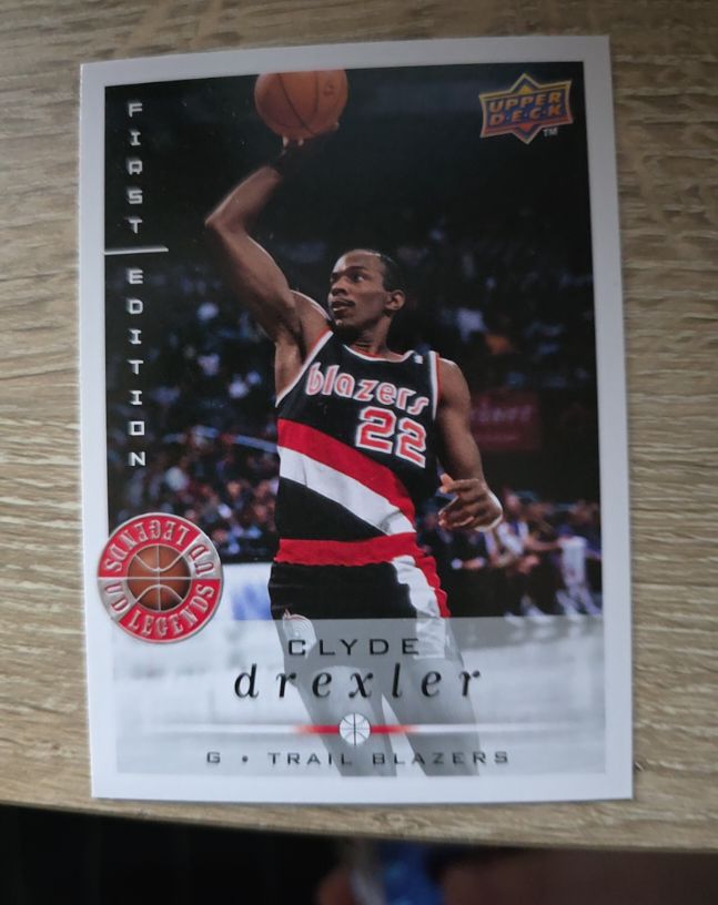 2008-09 Upper Deck First Edition #219 Clyde Drexler — front