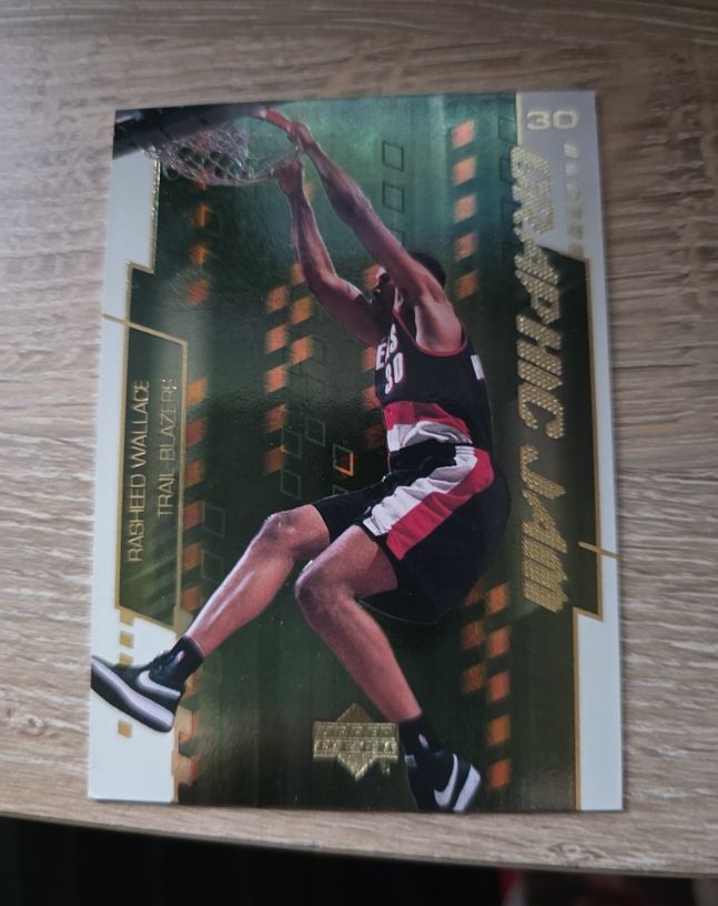 2000 Upper Deck Graphic Jam #30 Rasheed Wallace — front