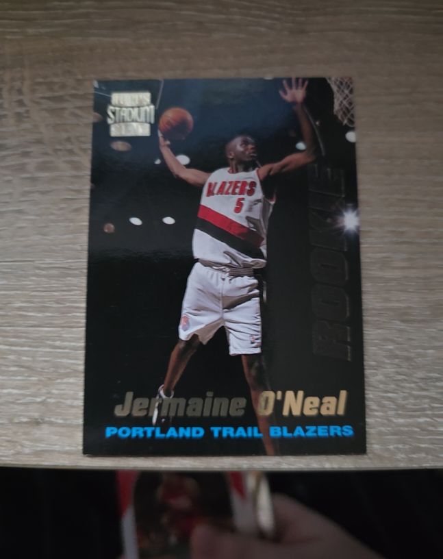 1996-97 Topps Stadium Club Rookies #R15 Jermaine O'Neal — front