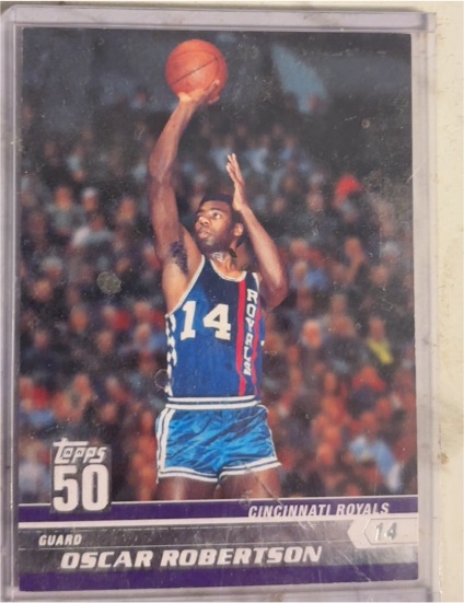 2007 Topps 50th Anniversary #43 Oscar Robertson — front