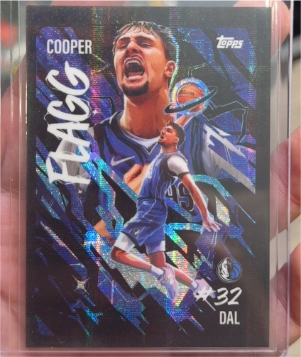 2025-26 Topps Chrome #UV-11 Cooper Flagg — front