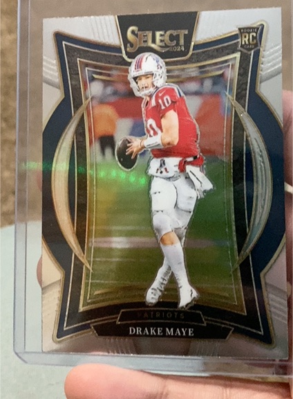 2024 Panini Select #27 Drake Maye — front