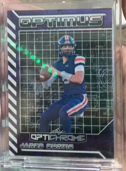2025 Leaf Optichrome Optimus #OB-27 Jared Curtis — front
