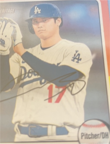 2024 Topps Heritage #371 Shohei Ohtani — front