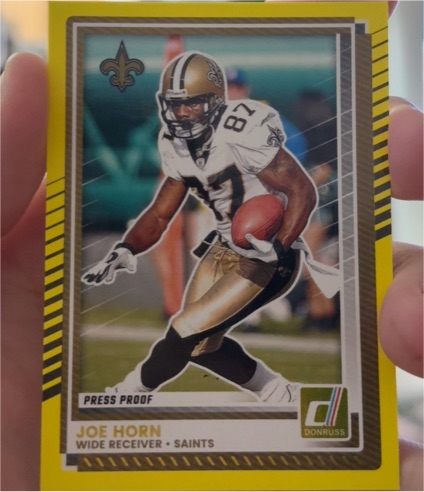 2025 Donruss #147 Joe Horn — front