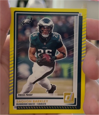 2025 Donruss #20 Saquon Barkley — front
