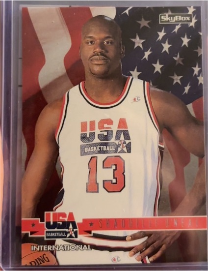 1994 SkyBox USA Basketball #67 Shaquille O'Neal — front
