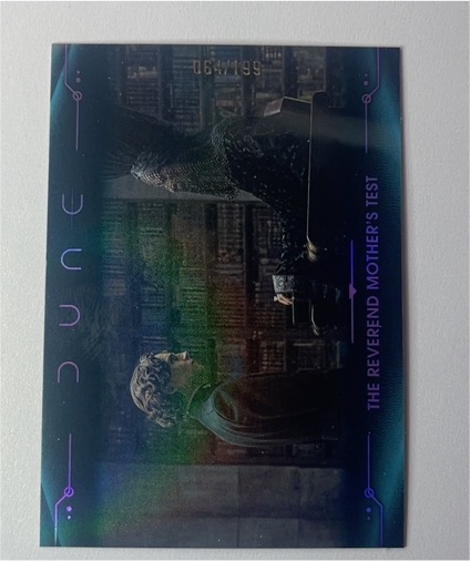 2025 Topps Chrome Dune The Reverend Mother's Test — front