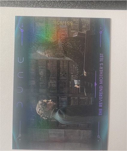 2025 Topps Dune Chrome #064/199 The Reverend Mother's Test — front
