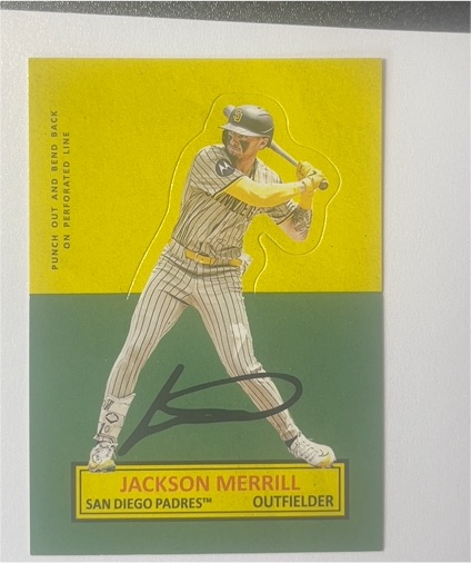 2025 Topps Archives 1964 Stand-Ups #64SU-19 Jackson Merrill — front
