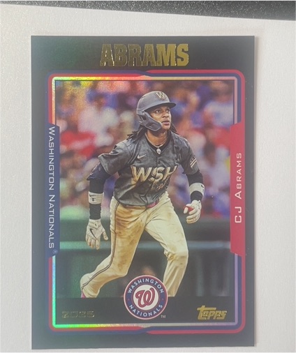 2025 Topps Archives #243 CJ Abrams — front