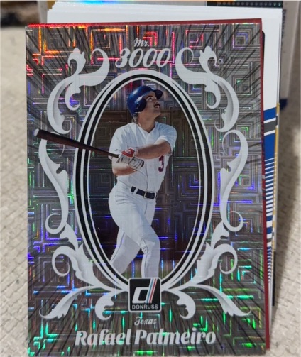 2023 Donruss Mr. 3000 Rapture #M3K-19 Rafael Palmeiro — front