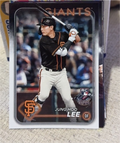 2024 Topps Series 2 #691 Jung Hoo Lee — front