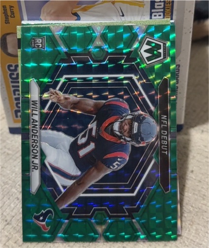 2023 Panini Mosaic NFL Debut #ND-19 Will Anderson Jr. — front