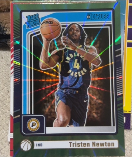 2024-25 Donruss #216 Tristen Newton — front
