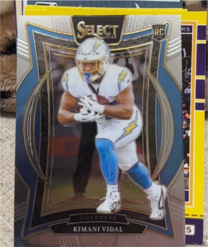 2024 Panini Select Concourse #15 Kimani Vidal Rookie — front