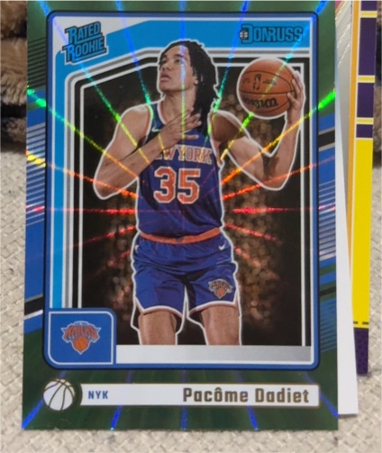 2024-25 Donruss #211 Pacôme Dadiet — front
