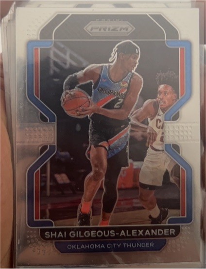 2021-22 Panini Prizm #238 Shai Gilgeous-Alexander — front