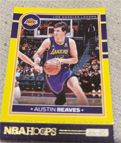 2024-25 Panini NBA Hoops #138 Austin Reaves — front