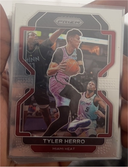 2021-22 Panini Prizm #227 Tyler Herro — front
