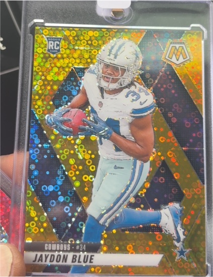 2025 Panini Mosaic #34 Jaydon Blue — front