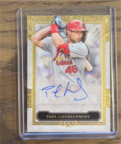 2020 Topps Five Star #FSA-PG Paul Goldschmidt — front