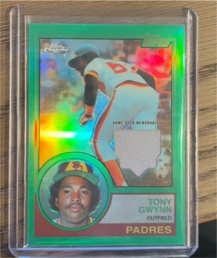 1989 Topps Chrome #TC-1 Tony Gwynn — front