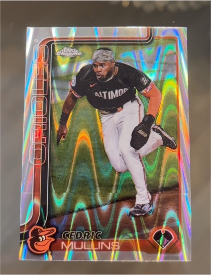 2025 Topps Chrome #5 Cedric Mullins — front