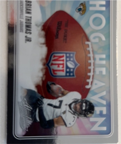 2025 Panini Absolute Hog Heaven #HH-BTJ Brian Thomas Jr. — front