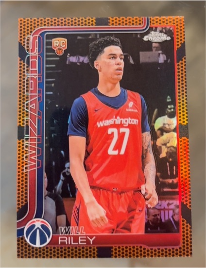 2025-26 Topps Chrome #271 Will Riley — front