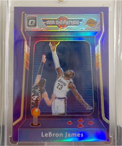 2020-21 Panini Donruss Optic #3 LeBron James Air Defense — front