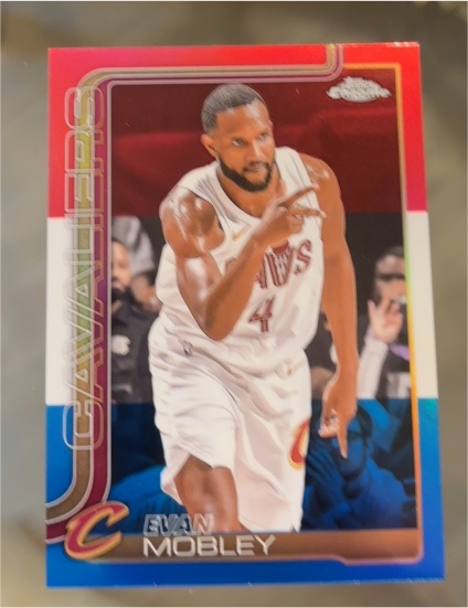 2025-26 Topps Chrome #67 Evan Mobley — front