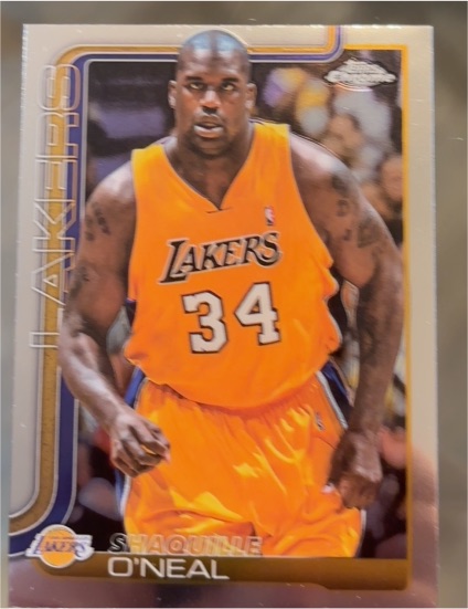 2025-26 Topps Chrome #242 Shaquille O'Neal — front