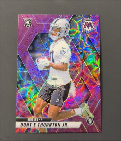 2025 Panini Mosaic #369 Dont'e Thornton Jr. — front