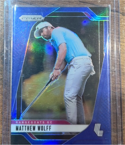 2025 Panini Prizm LIV Golf #36 Matthew Wolff — front