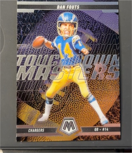 2025 Panini Mosaic #17 Dan Fouts Touchdown Masters — front