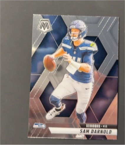 2025 Panini Mosaic #27 Sam Darnold — front