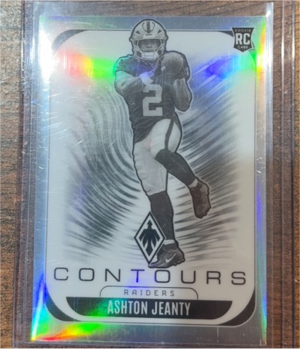 2025 Panini Phoenix #17 Ashton Jeanty Contours — front