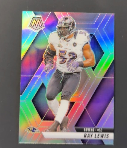 2020 Panini Mosaic #52 Ray Lewis — front