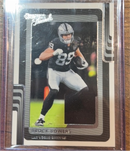 2025 Panini Donruss Threads #DTH-BBS Brock Bowers — front