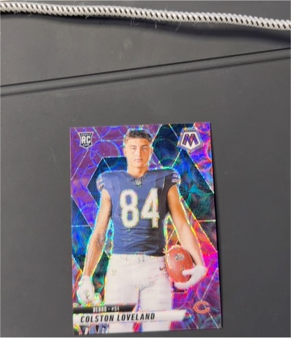 2025 Panini Mosaic #275 Colston Loveland — front